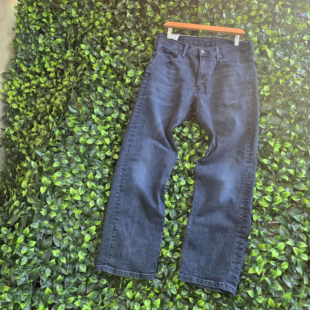 Levi's Men's Straight Jeans in Deep Blue